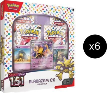 151 Collection Alakazam ex Case